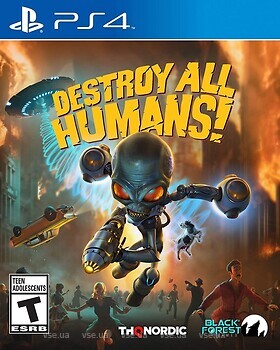 Фото Destroy All Humans! (PS4), Blu-ray диск