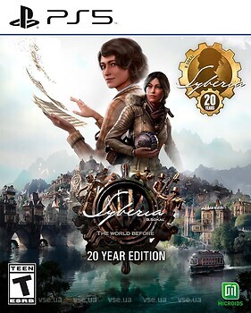 Фото Syberia The World Before 20 Years Edition (PS5), Blu-ray диск