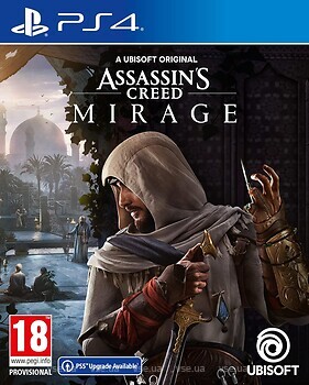 Фото Assassin's Creed Mirage (PS4, PS5 Upgrade Available), Blu-ray диск