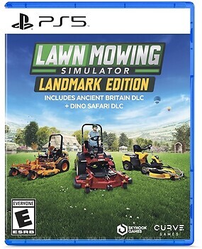 Фото Lawn Mowing Simulator Landmark Edition (PS5), Blu-ray диск