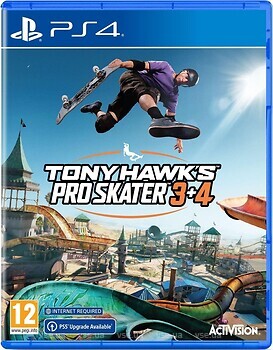 Фото Tony Hawk's Pro Skater 3 + 4 (PS4, PS5 Upgrade Available), Blu-ray диск