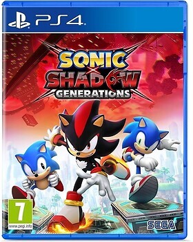 Фото Sonic X Shadow Generations (PS4), Blu-ray диск