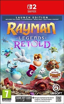Фото Rayman Legends Retold Launch Edition (Nintendo Switch 2), електронний ключ