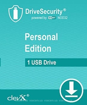 Фото ESET DriveSecurity PERSONAL підписка для 1 накопичувача на 1 рік