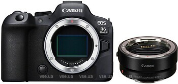 Фото Canon EOS R6 Mark II Body + Mount Adapter EF-EOS R