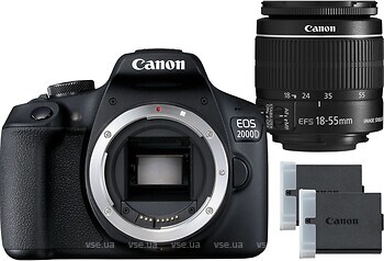 Фото Canon EOS 2000D Kit 18-55 + LP-E10 EU26