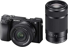 Фото Sony Alpha A6100A Kit E PZ 16-50mm + 55-210mm