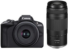 Фото Canon EOS R50 Kit RF-S 18-45 IS STM + RF 75-300