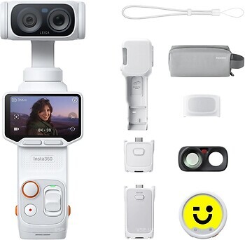 Фото Insta360 Luna Ultra Creator Bundle Stellar White