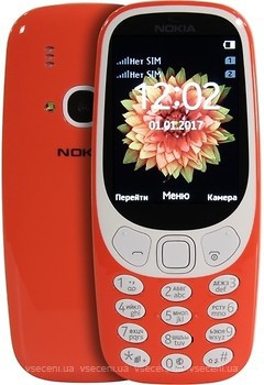 Фото Nokia 3310 Warm Red Dual Sim