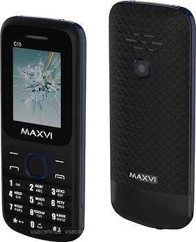 Фото Maxvi C15 Black/Blue