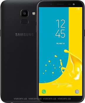 Фото Samsung Galaxy J6 2/32Gb Black Dual Sim (SM-J600F)