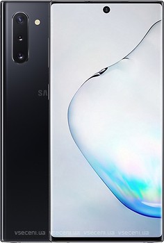 Фото Samsung Galaxy Note 10 5G 12/256Gb Aura Black (SM-N971N)