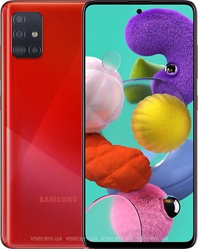 Фото Samsung Galaxy A51 4/64Gb Prism Crush Red (SM-A515F)