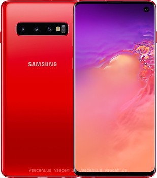 Фото Samsung Galaxy S10 8/128Gb Cardinal Red (G973U)