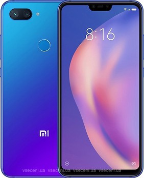 Фото Xiaomi Mi 8 Lite 6/128Gb Aurora Blue