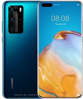 Фото Huawei P40 Pro 8/256Gb Deep Sea Blue