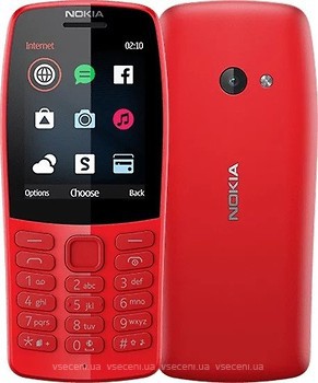 Фото Nokia 210 (2019) Red Dual Sim