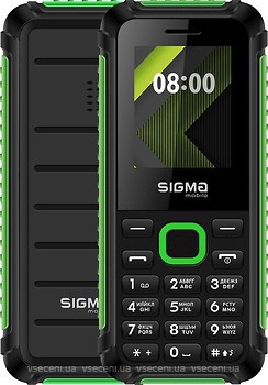 Фото Sigma Mobile X-style 18 Track Black/Green