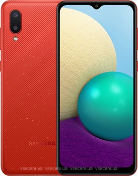 Фото Samsung Galaxy A02 2/32Gb Red (A022G)