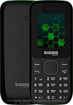 Фото Sigma Mobile X-style 17 UP Black/Green