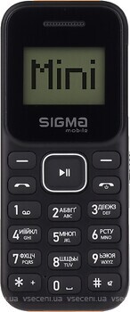 Фото Sigma Mobile X-style 14 Mini Black/Orange