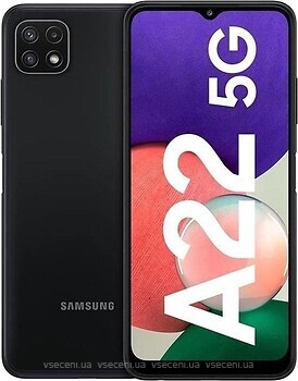 Фото Samsung Galaxy A22 5G 4/64Gb Black (SM-A226B)