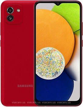 Фото Samsung Galaxy A03 4/128Gb Red (SM-A035F)