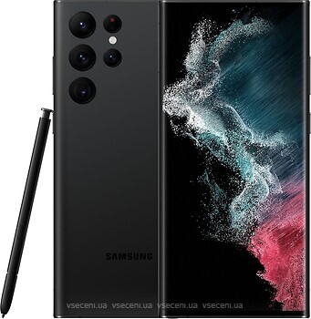Фото Samsung Galaxy S22 Ultra 8/128Gb Phantom Black (S908B)