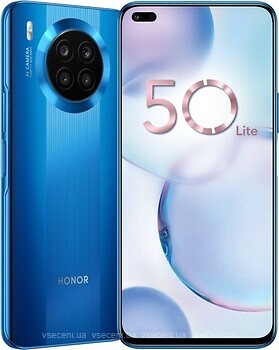 Фото Honor 50 Lite 6/128Gb Deep Sea Blue