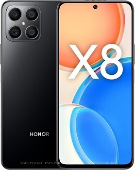 Фото Honor X8 6/128Gb Midnight Black