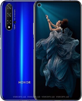 Фото Honor 20 8/128Gb Sapphire Blue