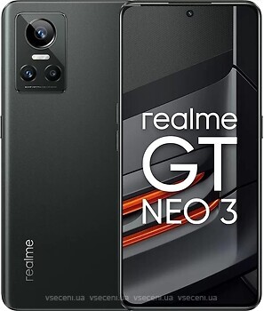 Фото Realme GT Neo 3 80W 8/128Gb Asphalt Black