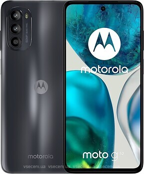 Фото Motorola Moto G52 6/256Gb Charcoal Grey