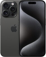 Фото Apple iPhone 15 Pro 256Gb Black Titanium Dual Sim (MTQ83)