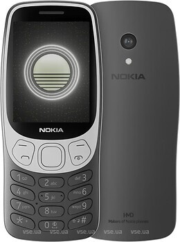 Фото Nokia 3210 (2024) Dual Sim Grunge Black