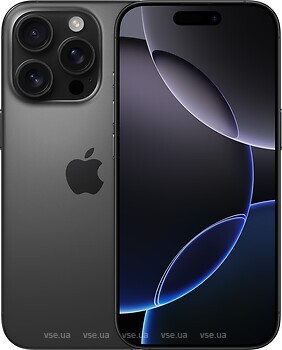 Фото Apple iPhone 16 Pro 1Tb Black Titanium eSim (MYMQ3)