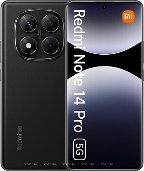 Фото Xiaomi Redmi Note 14 Pro 5G 8/256Gb Midnight Black