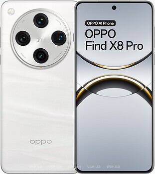Фото Oppo Find X8 Pro 12/256Gb Pearl White