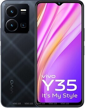 Фото Vivo Y35 4/64Gb Agate Black