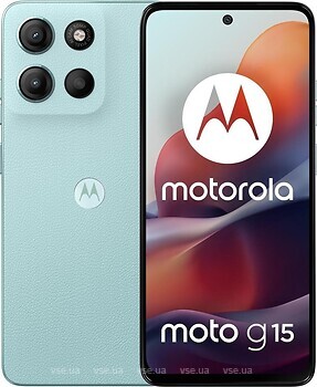 Фото Motorola Moto G15 8/128Gb Glacier Blue