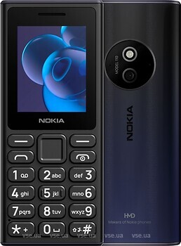 Фото Nokia 110 (2024) Dual Sim Black