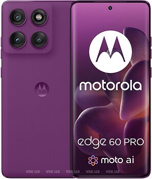 Фото Motorola Edge 60 Pro 12/512Gb Sparkling Grape