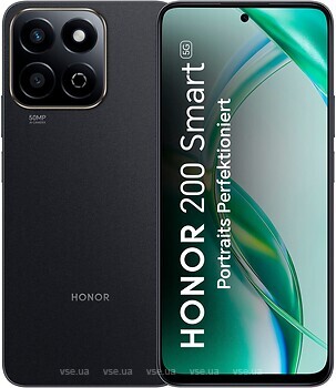 Фото Honor 200 Smart 4/256Gb Midnight Black