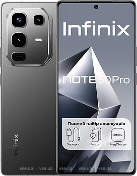 Фото Infinix Note 50 Pro 4G 12/256Gb Shadow Black