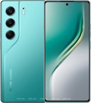 Фото Tecno Camon 40 (CM5) 8/256Gb Emerald Glow Green