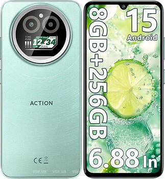 Фото Oukitel F150 Action A5Pro 3/256Gb Fresh Green