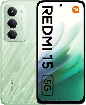 Фото Xiaomi Redmi 15 5G 8/256Gb Ripple Green