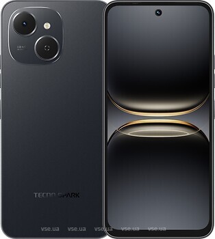 Фото Tecno Spark 40C (KM4k) 4/128Gb Ink Black