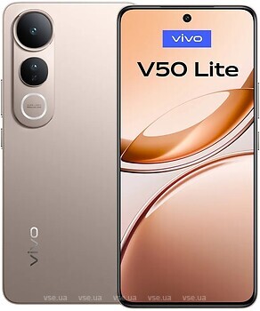 Фото Vivo V50 Lite 4G 12/256Gb Titanium Gold